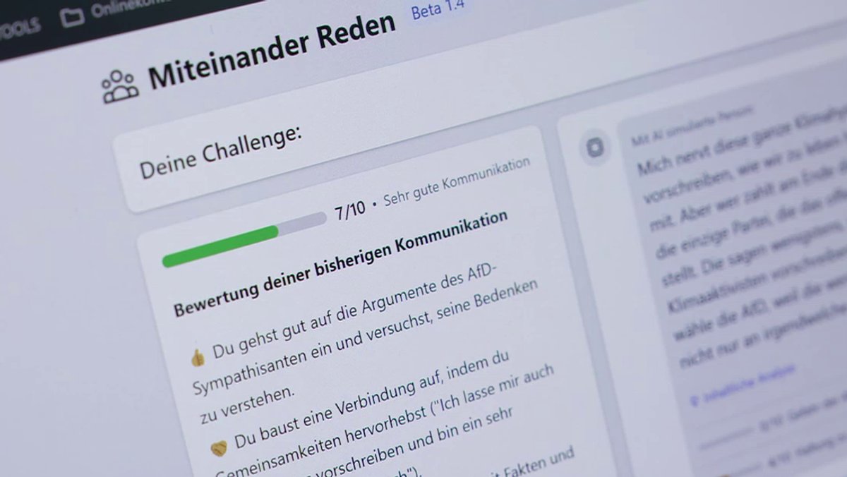 "Miteinander Reden": KI-App für konstruktive Diskussionen