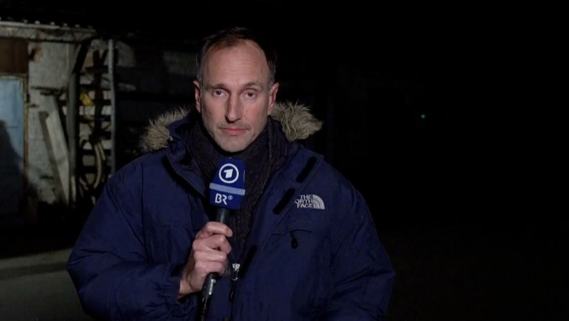 BR-Reporter Oliver Mayer-Rüth in Uman in der Ukraine.