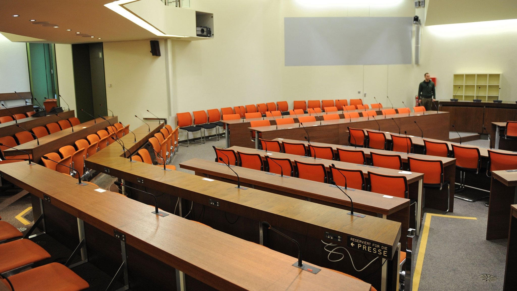 Mord, Totschlag und Terrorismus: Der Saal A101 hat viel gesehen