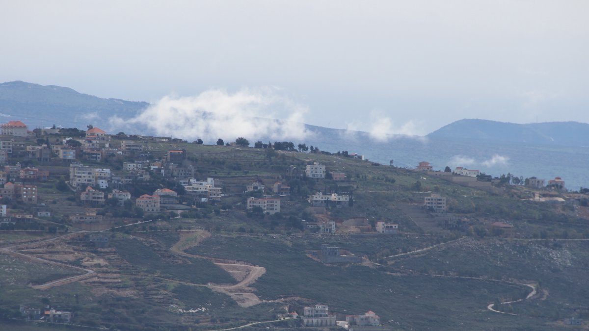Rauch steigt nach einem israelischen Luftangriff auf