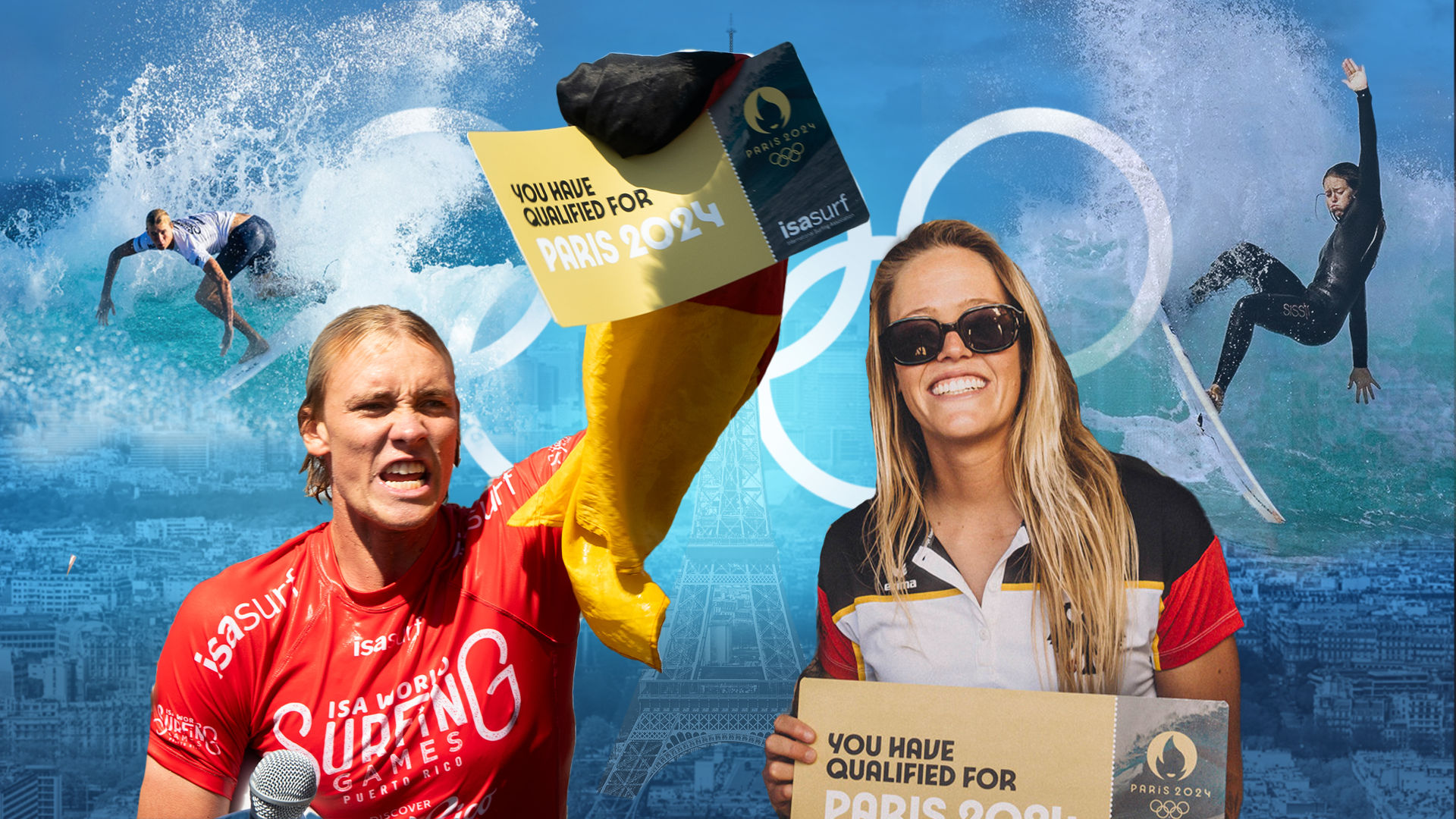 Tim Elter (links) und Camilla Kemp