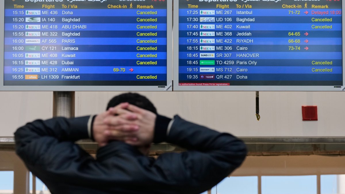 Gestrandete Urlauber am Golf: Wadephul ist "guter Dinge"