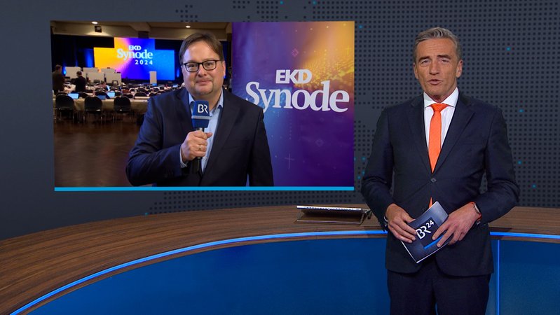 Im Interview: BR-Korrespondent Christian Wölfel zur Synode | Bild: Bayerischer Rundfunk 2024 Im Interview: BR-Korrespondent Christian Wölfel zur Synode