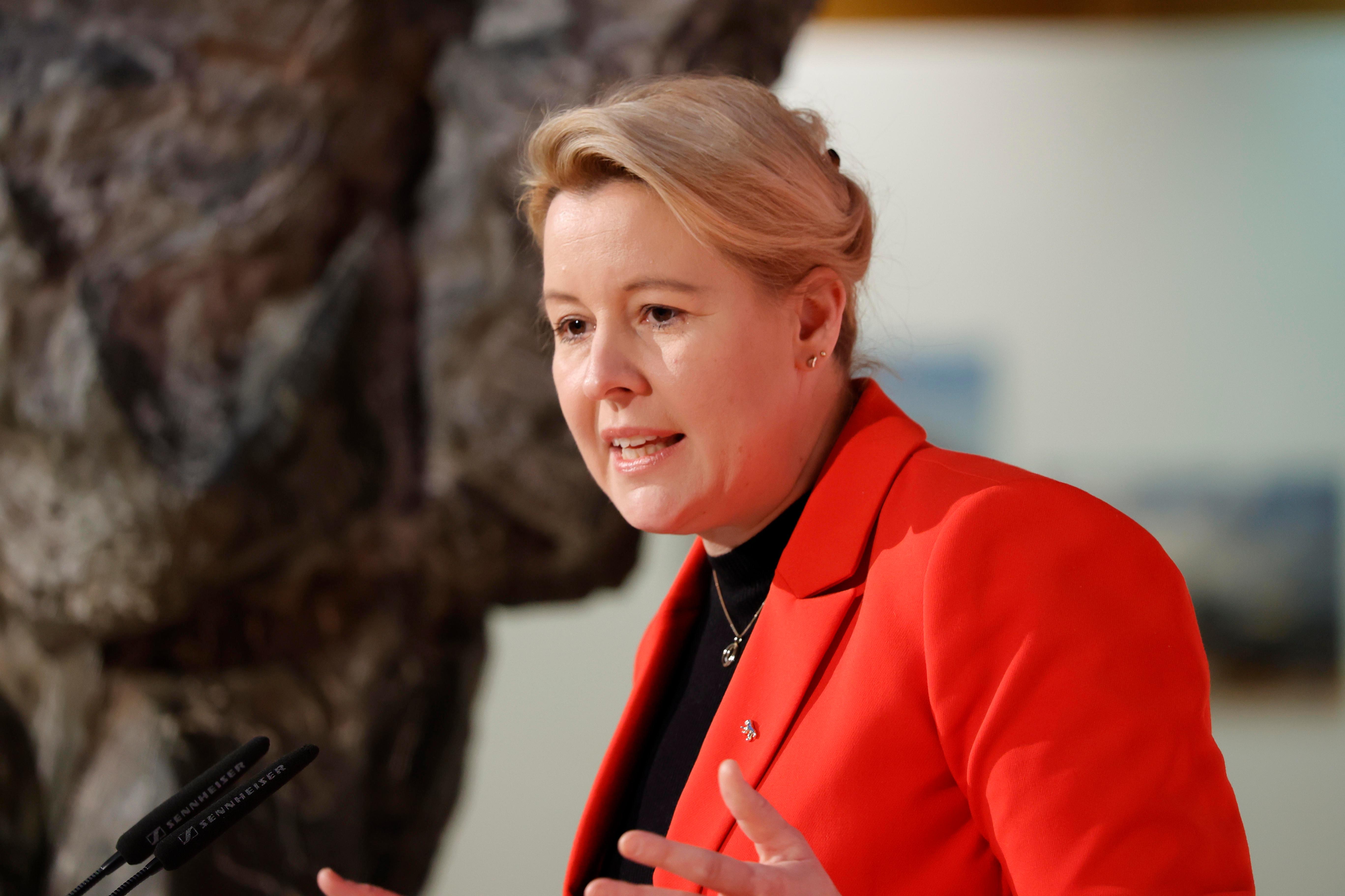 Berliner Wirtschaftssenatorin Franziska Giffey (SPD) 