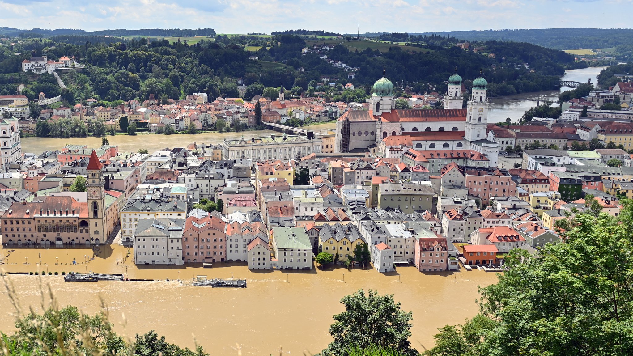 Hochwasser in Passau