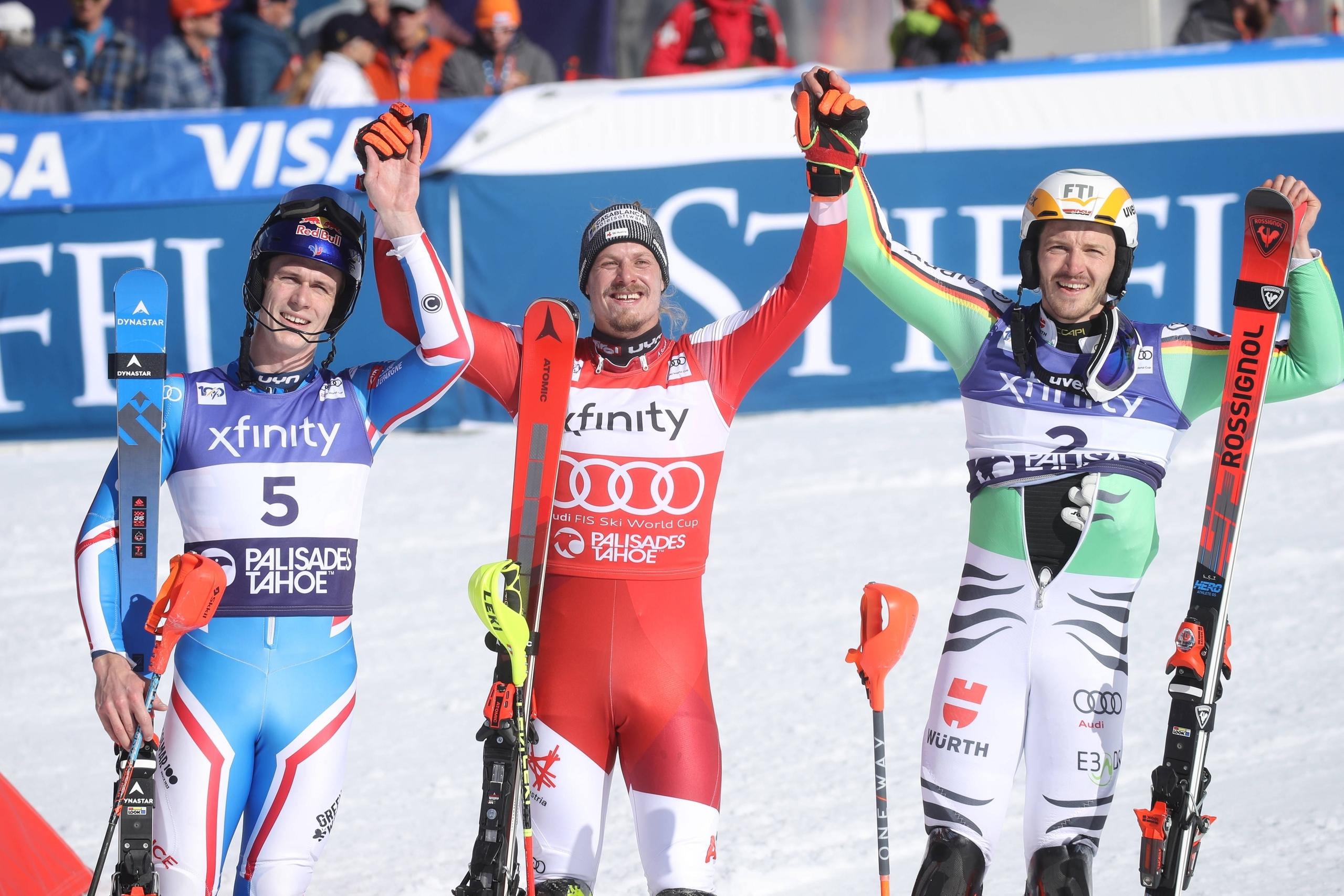 Manuel Feller Linus Straßer Clement Noel