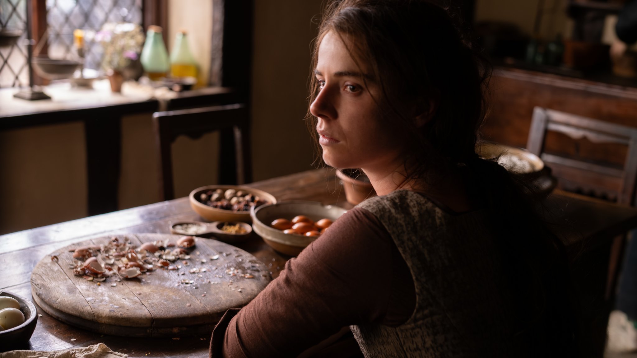 Jessie Buckley in "Hamnet"