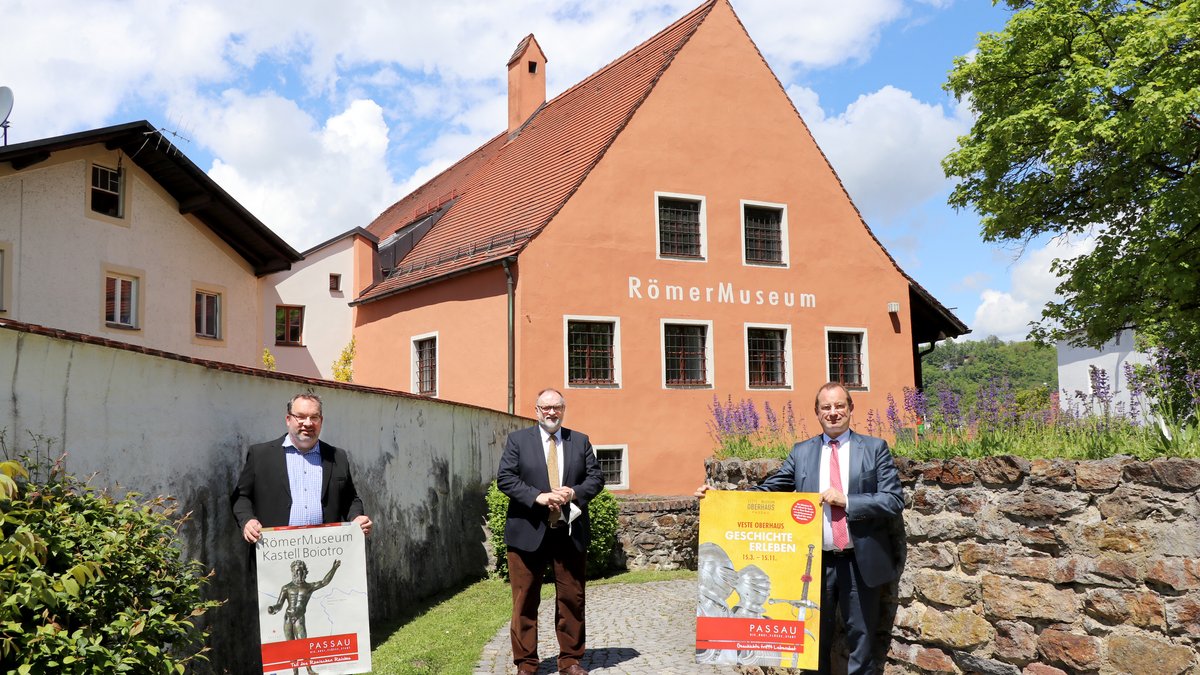 Das Römermuseum Kastell Boiotro in der Passauer Innstadt öffnet wieder