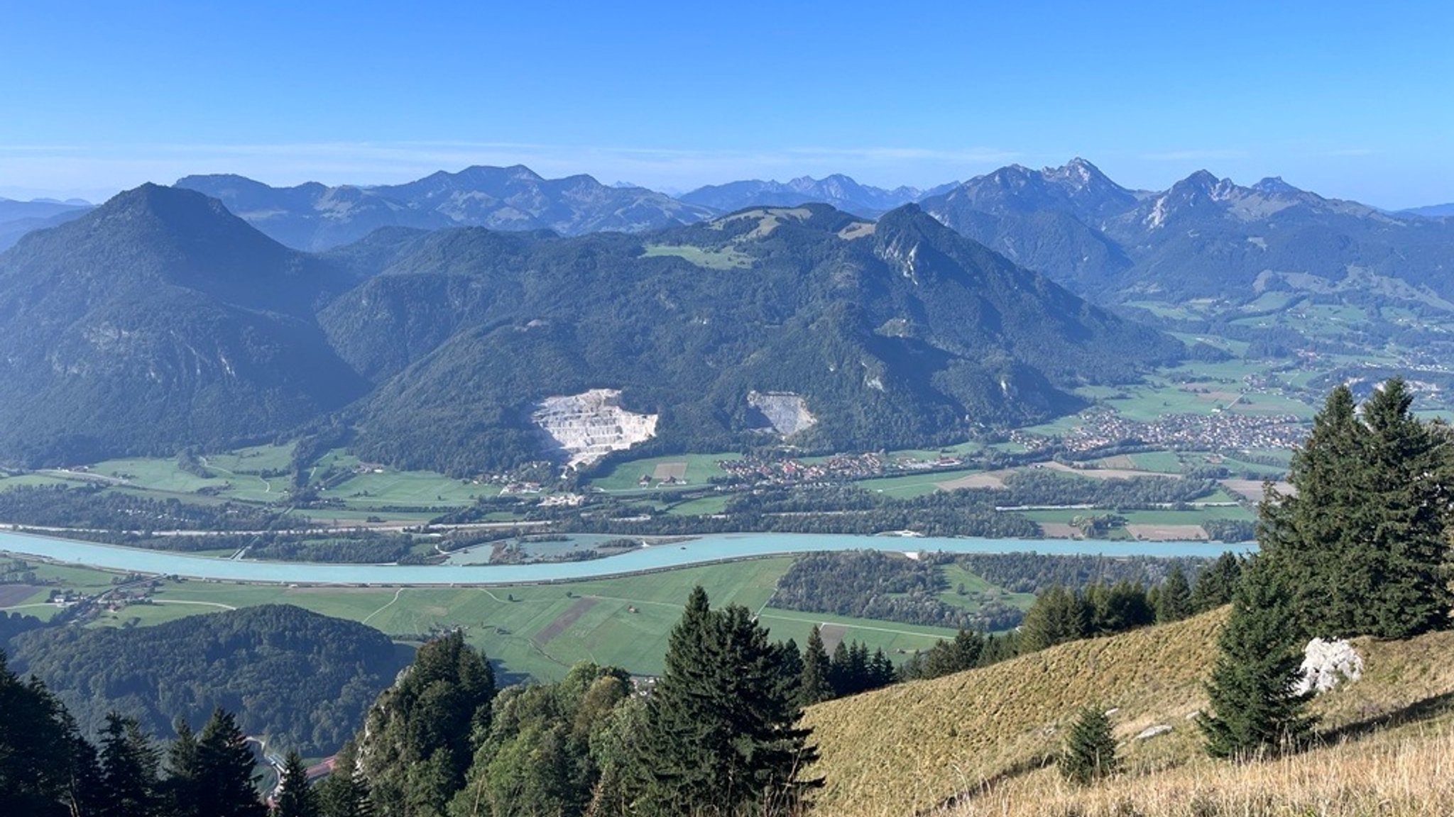 Das Inntal im Landkreis Rosenheim 