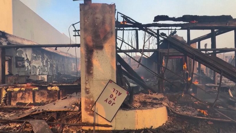 Zerstörungen in Los Angeles | Bild: BR Zerstörungen in Los Angeles