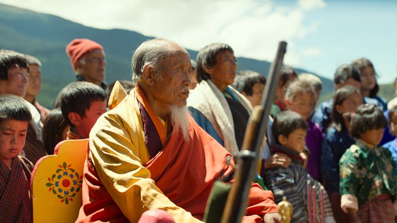 Szene aus dem Film "Was will der Lama mit dem Gewehr?" | Bild: Dangphu Dingphu: A 3 Pigs Production & Journey to the East Films Ltd. Szene aus dem Film "Was will der Lama mit dem Gewehr?"