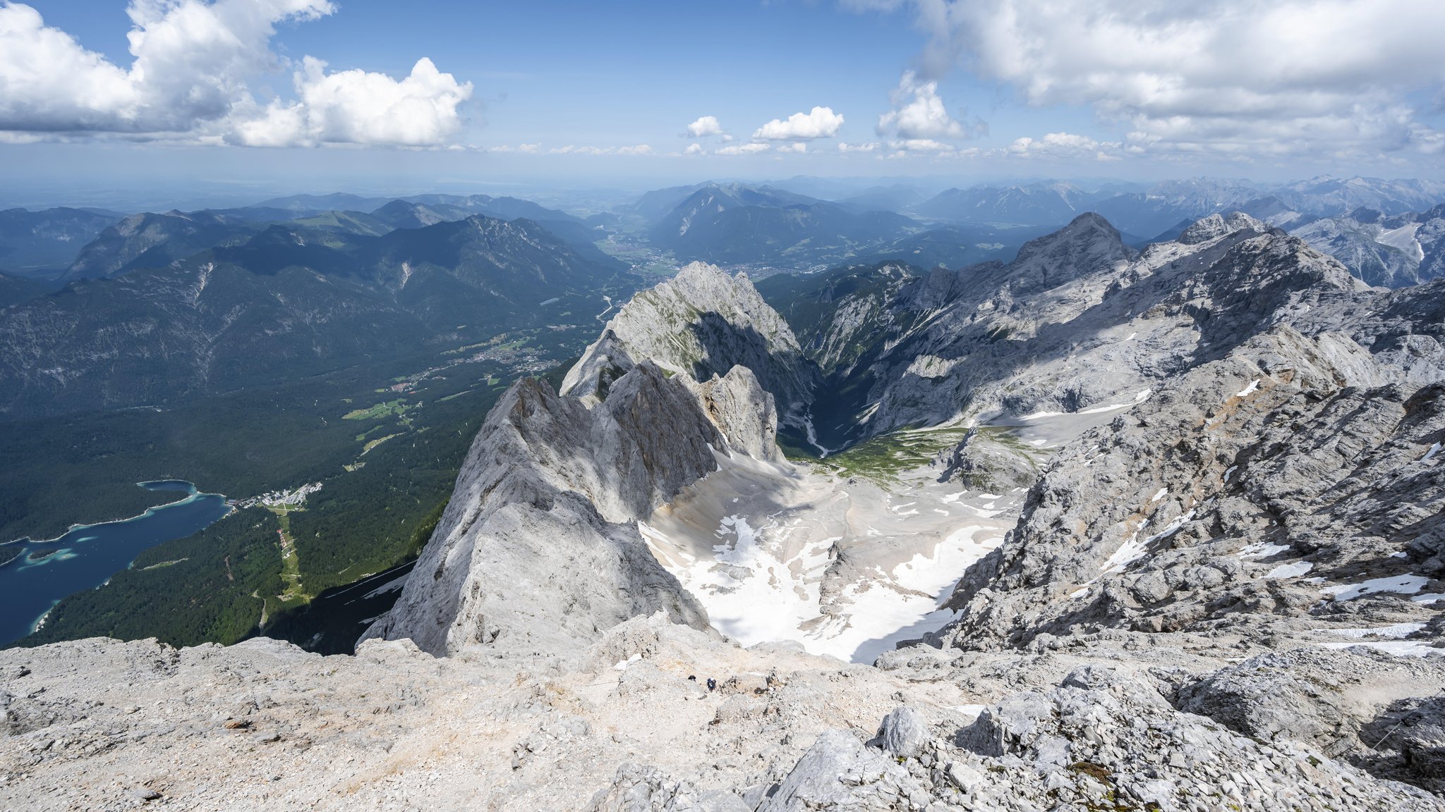 Knochenfund bei Bergwachtübung an der Zugspitze