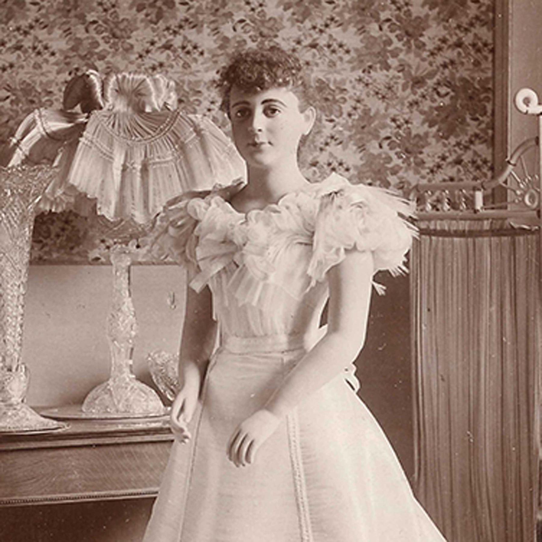 Hightech aus dem 19. Jahrhundert - Ein Kleid aus Glasfaser