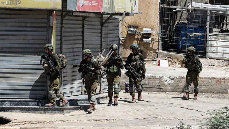Archivbild (28.08.2024): Israelischer Militäreinsatz in Tubas, Westjordanland | Bild: picture alliance / ZUMAPRESS.com | Mohammed Turabi Archivbild (28.08.2024): Israelischer Militäreinsatz in Tubas, Westjordanland