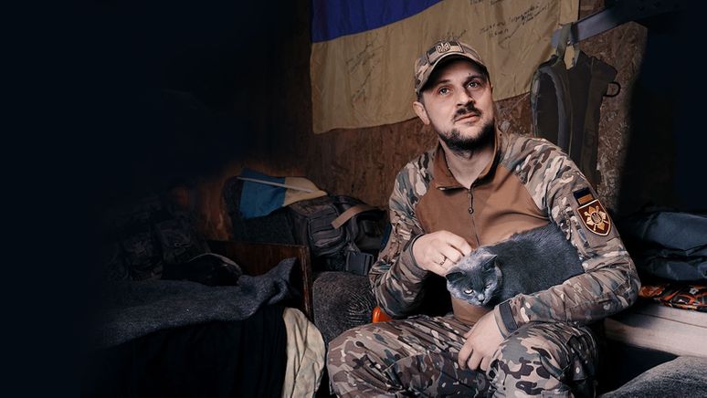 Vom Leben und Töten an der Ukraine-Front | Bild:BR/Marcus Heep