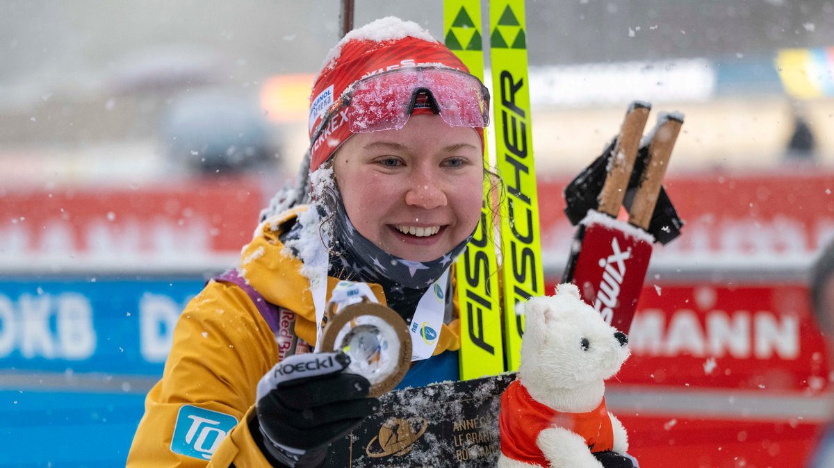 Biathlon-Überfliegerin Grotian: "Bin ein sehr ruhiger Typ"