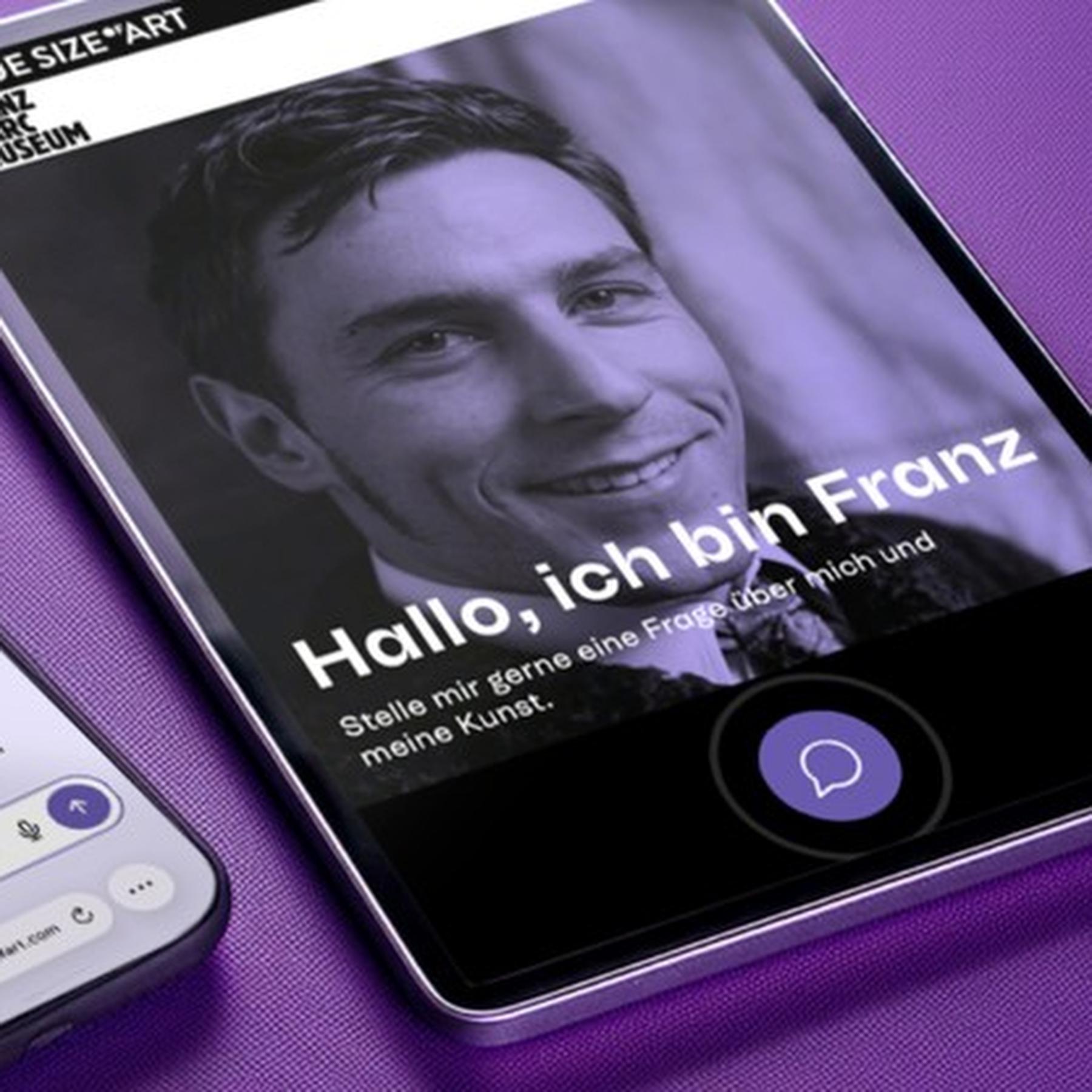 “Hallo Marc” – Chatten mit einer Künstler-KI