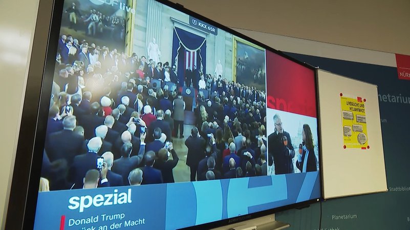 Der neue US-Präsident wird vieles ändern. Militärische Entscheidungen Trumps betreffen auch den Bürgermeister der kleinen Gemeinde Vilseck. | Bild: BR Der neue US-Präsident wird vieles ändern. Militärische Entscheidungen Trumps betreffen auch den Bürgermeister der kleinen Gemeinde Vilseck.