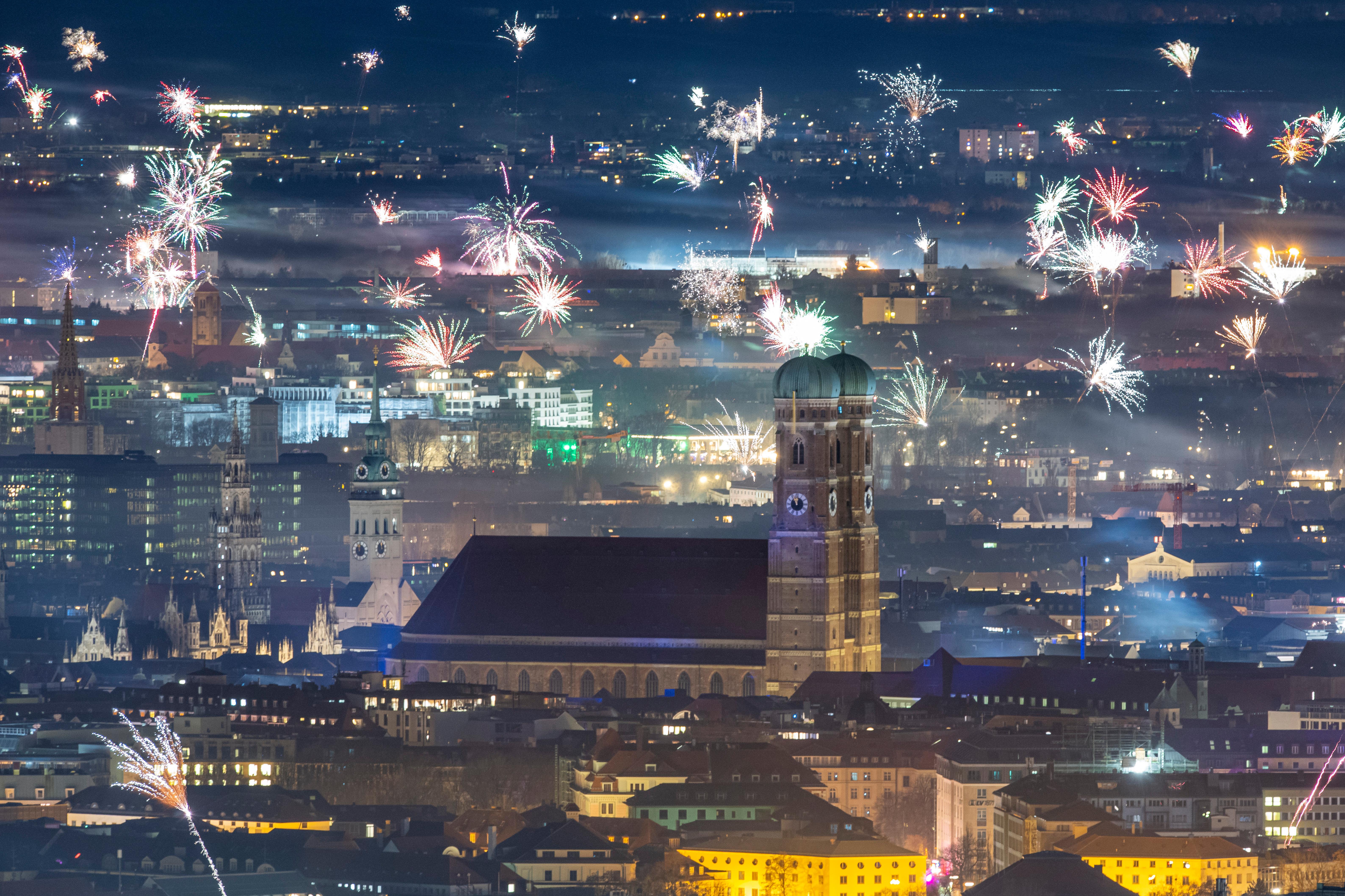 Silvester in München (Archivbild)