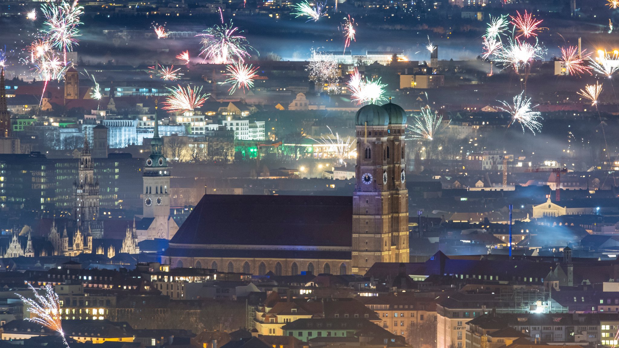 Silvester in München (Archivbild)