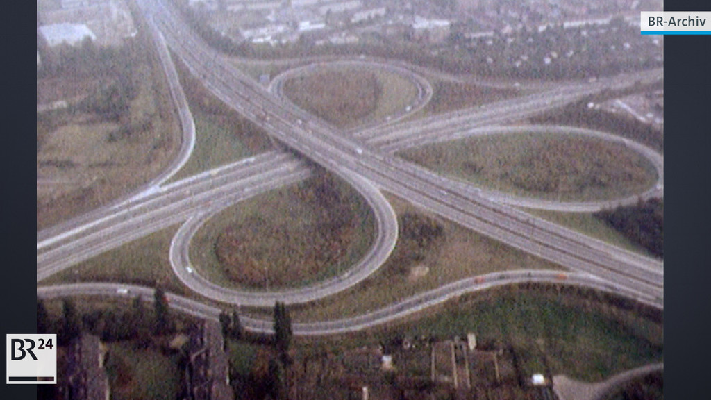 Autobahnkreuz | Bild: BR Archiv Autobahnkreuz