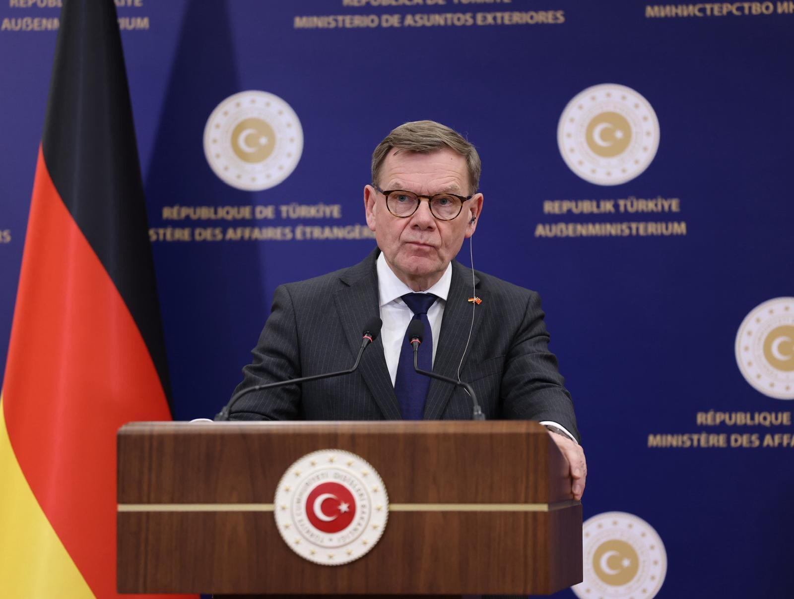 Außenminister Johann Wadephul in Ankara
