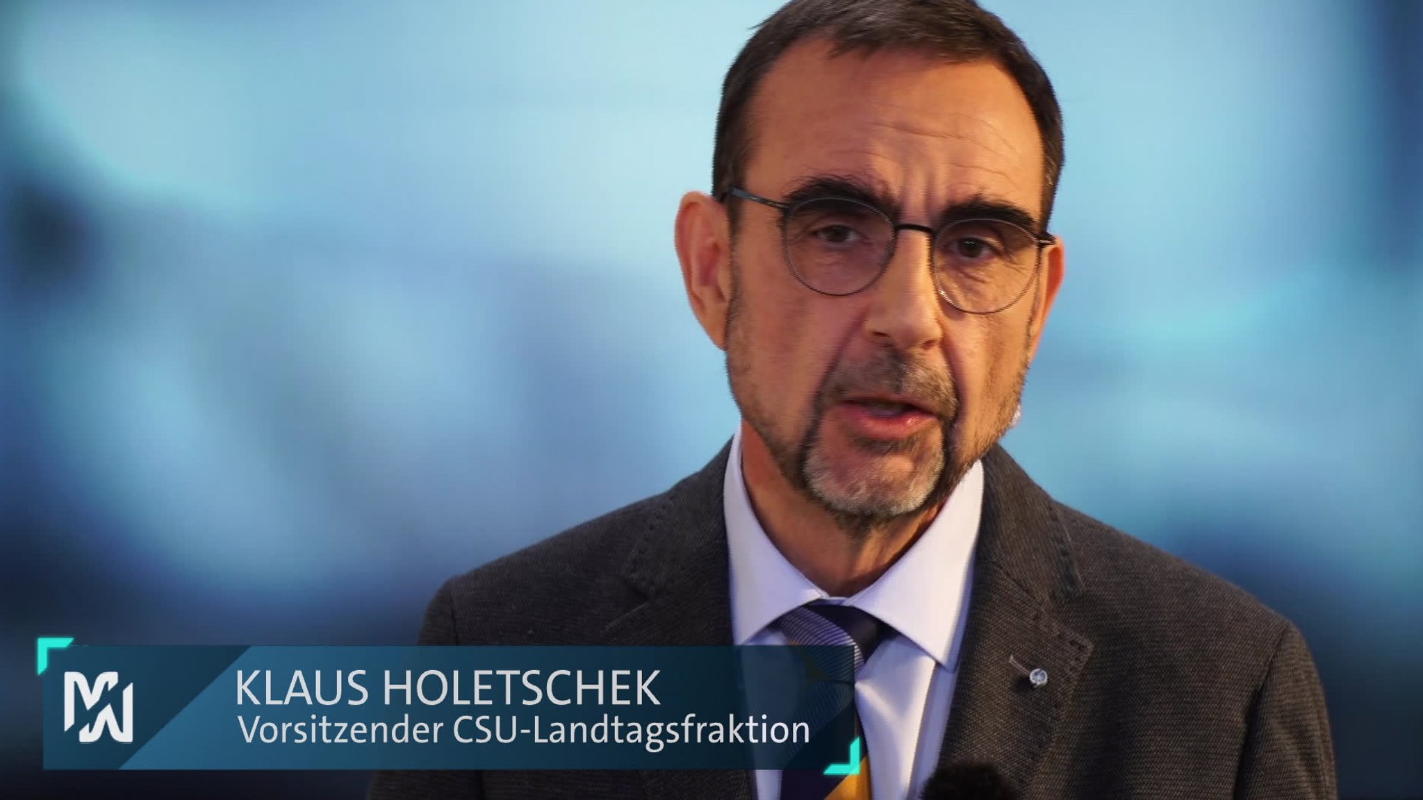 Video: Klaus Holetschek, CSU-Fraktionsvorsitzender und Ex-Staatsminister für Gesundheit und Pflege