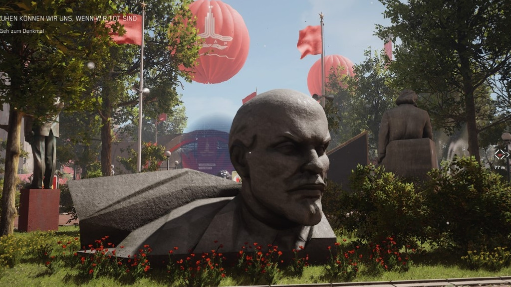 Lenin Statue in Atomic Heart