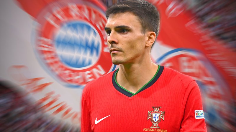 Im zweiten Anlauf: João Palhinha wechselt zum FC Bayern | Bild: picture alliance / SvenSimon | Frank Hoermann/SVEN SIMON Im zweiten Anlauf: João Palhinha wechselt zum FC Bayern