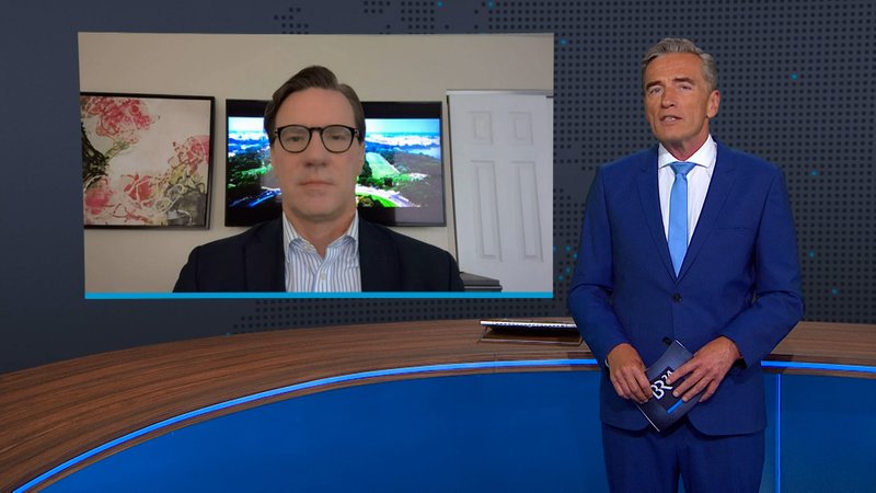 Politikforscher Nico Lange im Interview mit BR24 | Bild: BR Politikforscher Nico Lange im Interview mit BR24