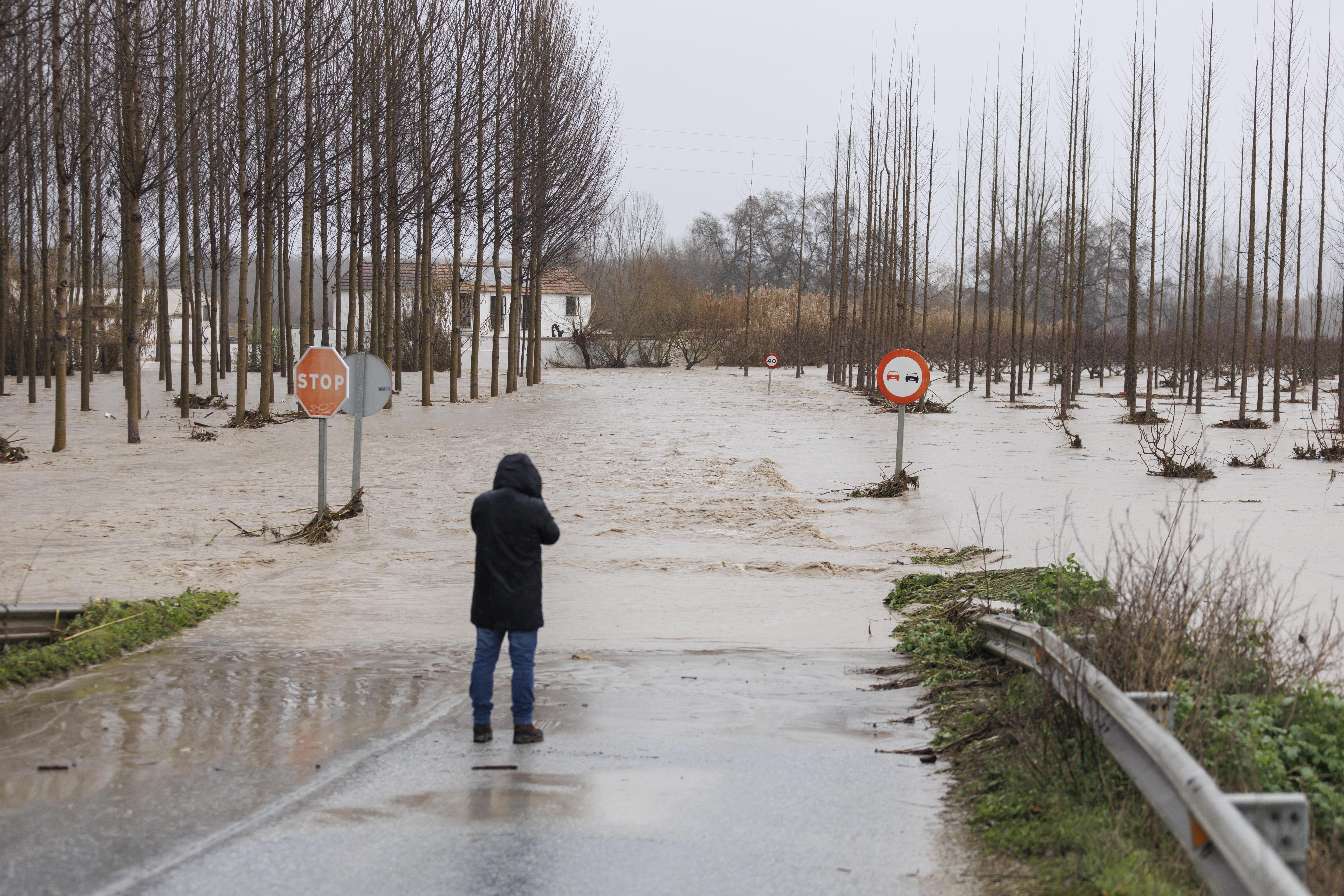 Überflutungen in Andalusien am 5. Februar 2026
