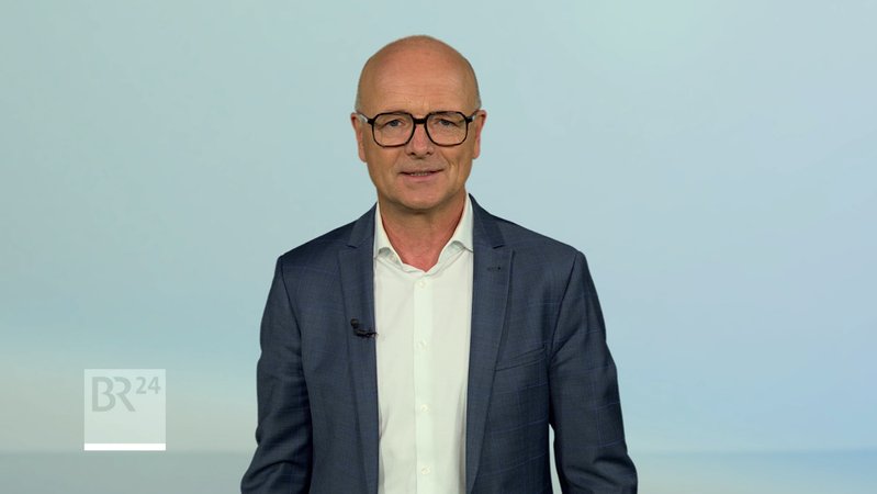 ARD-Wetterexperte Karsten Schwanke zum Unwetter im Gespräch. | Bild: BR ARD-Wetterexperte Karsten Schwanke zum Unwetter im Gespräch.