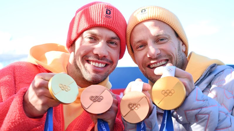 Tobias Wendl und Tobias Arlt | Bild: picture-alliance/dpa Tobias Wendl und Tobias Arlt