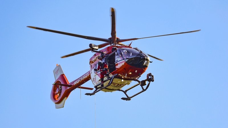 (Symbolbild) Rettungshubschrauber | Bild: dpa-Bildfunk/Christoph Reichwein (Symbolbild) Rettungshubschrauber