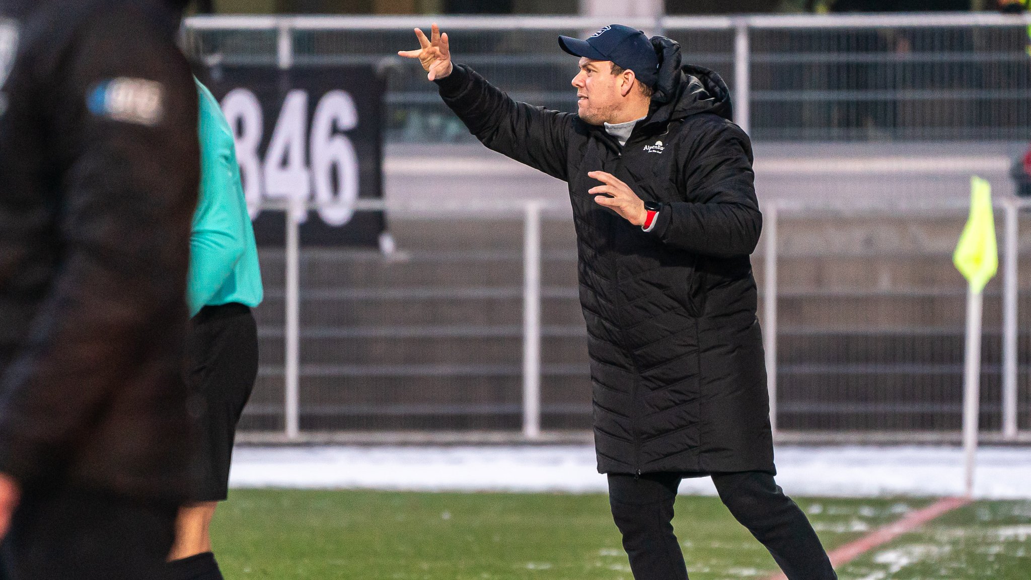 Unterhaching-Trainer Marc Unterberger