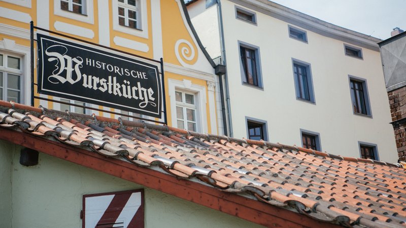 Das Restaurant "Historische Wurstkuchl" in Regensburg. | Bild: BR/Julia Müller Das Restaurant "Historische Wurstkuchl" in Regensburg.