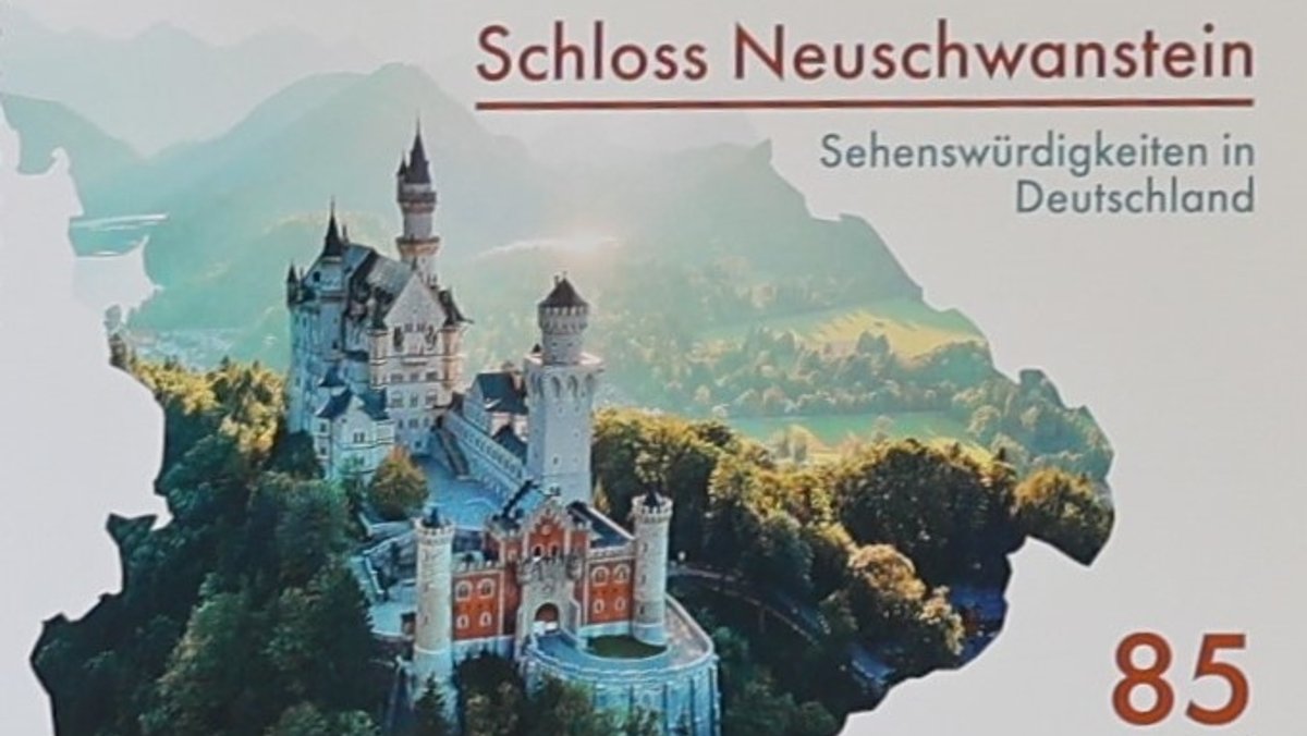 Sonderbriefmarke "Neuschwanstein"