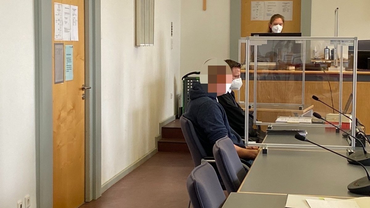 Angeklagter am Landgericht Regensburg