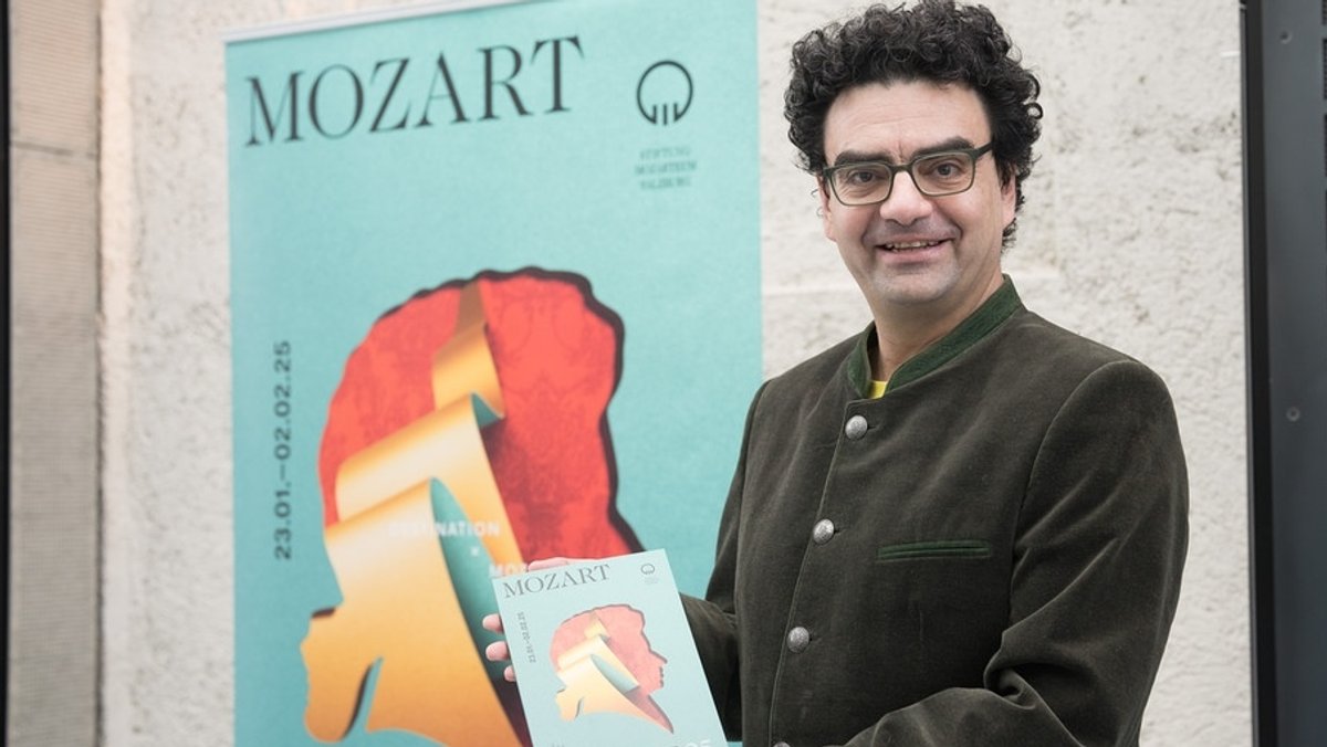 Rolando Villazòn präsentiert das Programm der Salzburger Mozartwoche 2025