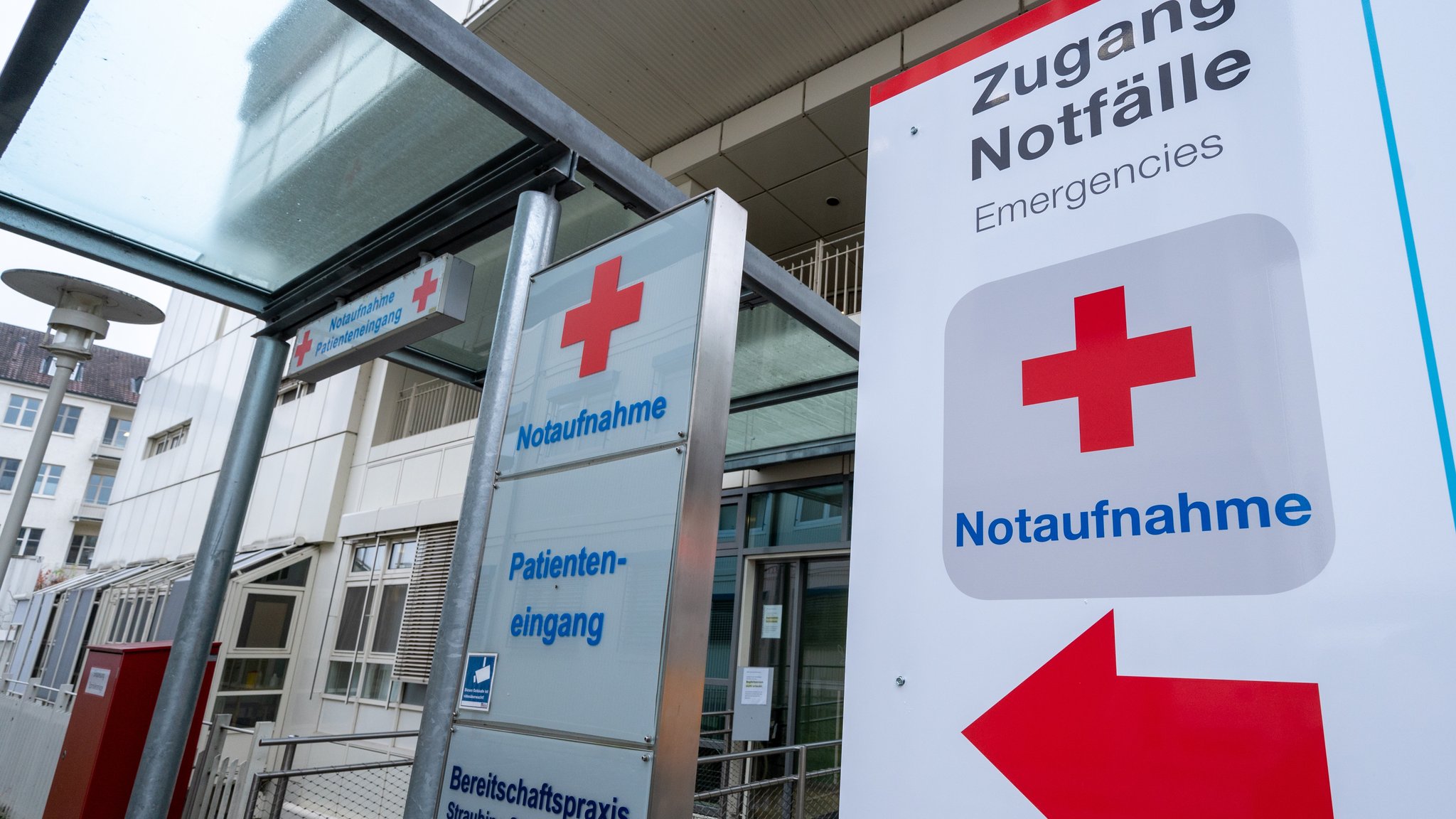 Notaufnahme am Klinikum St. Elisabeth in Straubing