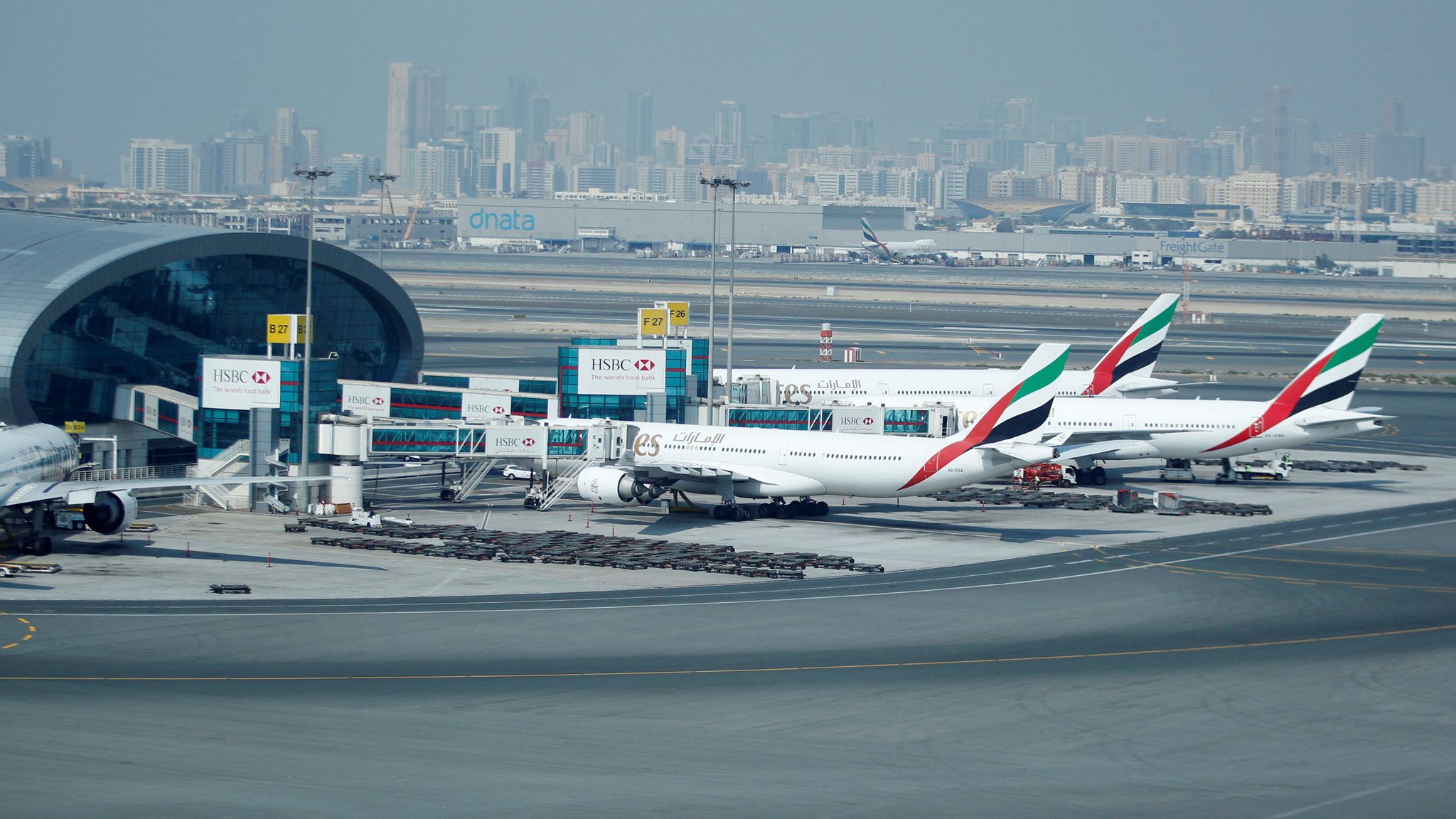 Flughafen in Dubai