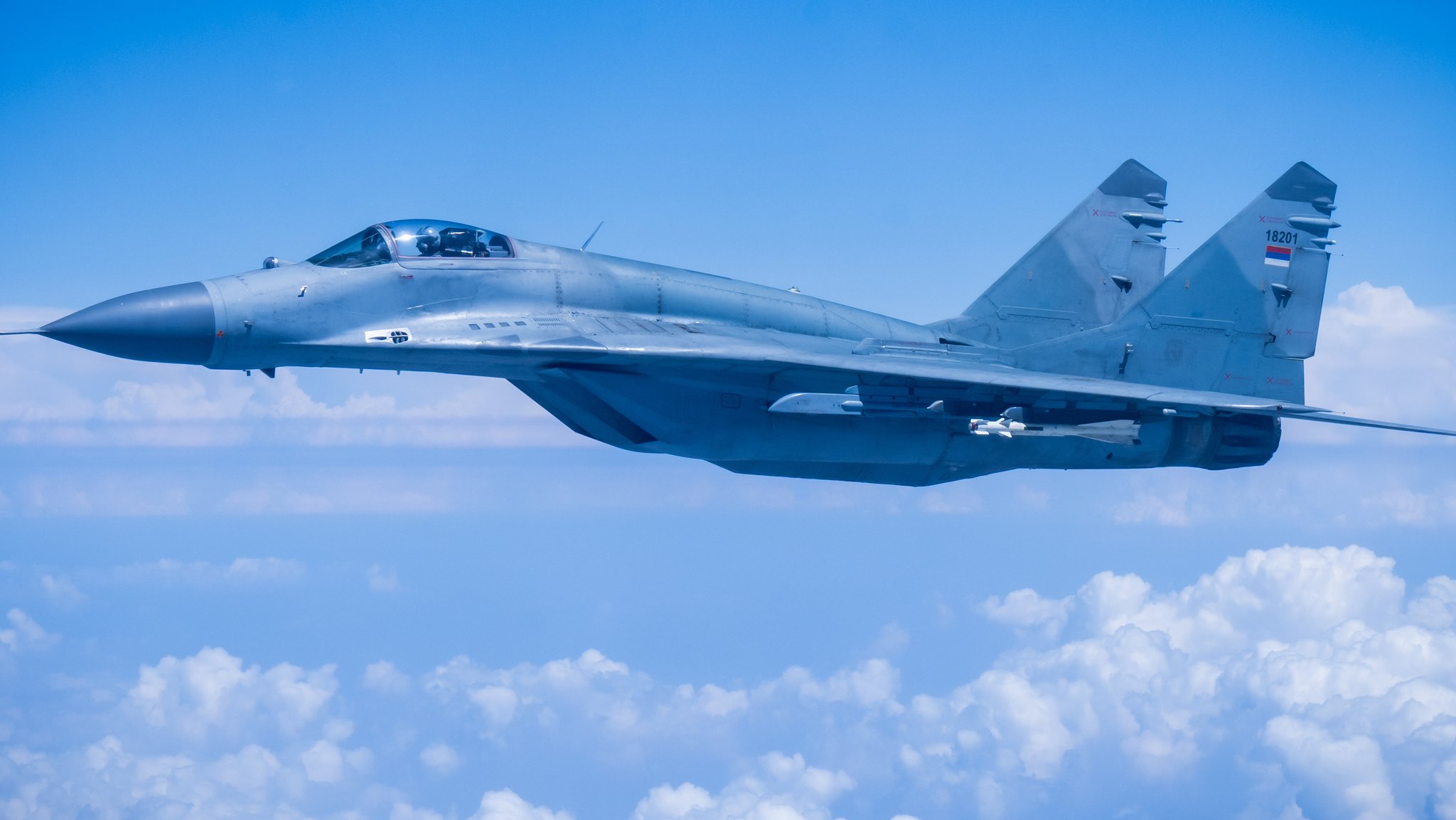 Erneut russisches Aufklärungsflugzeug über der Ostsee abgefangen