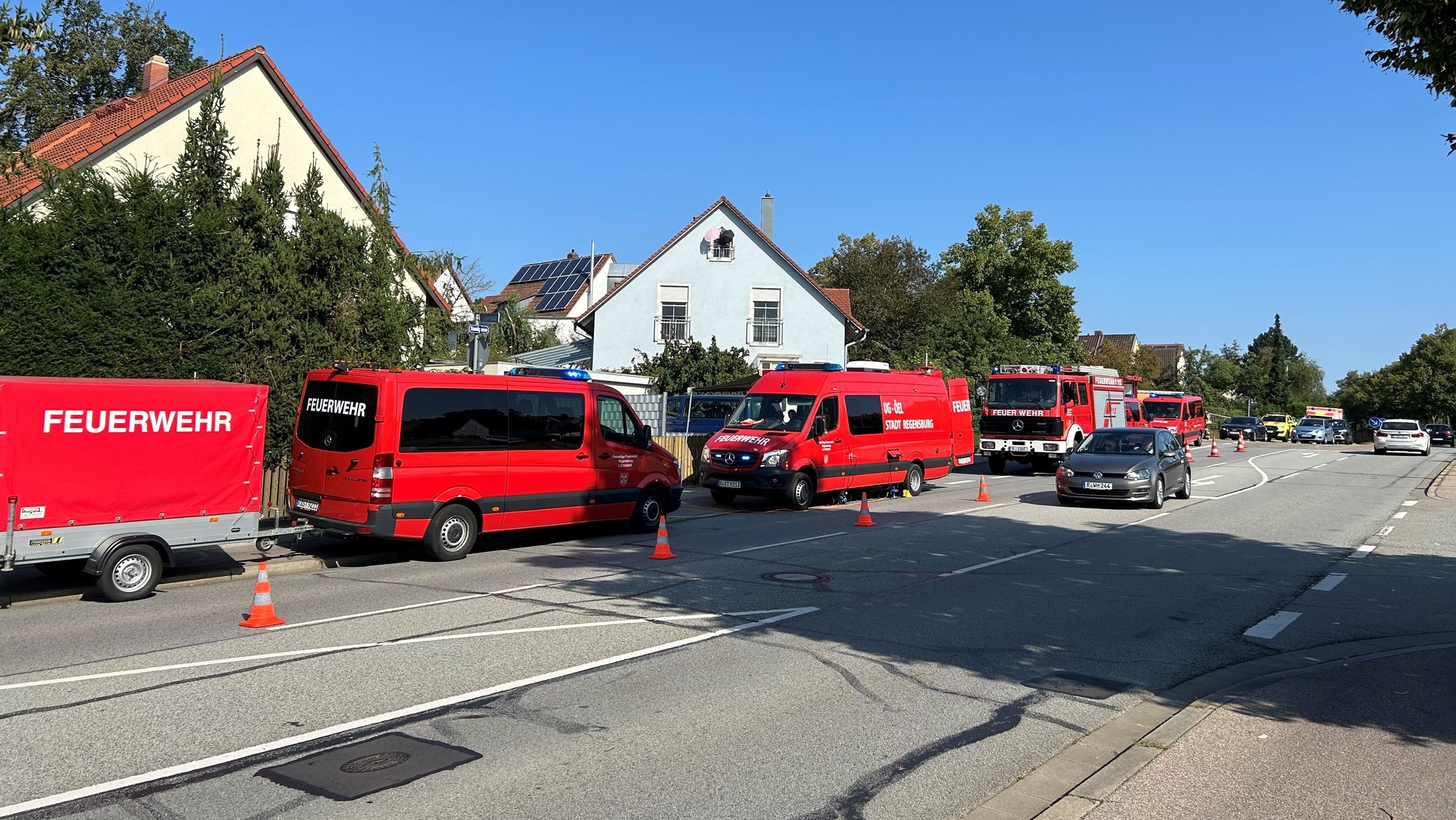 Einsatzfahrzeuge der Feuerwehr