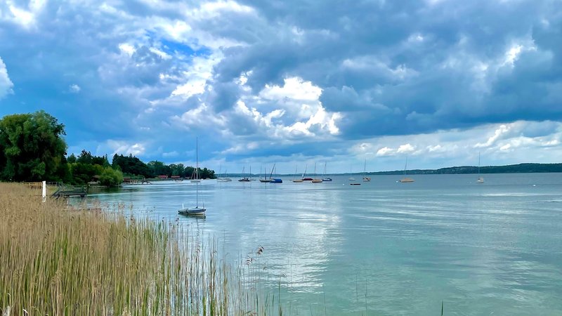 Wetter am Westufer des Ammersees | Bild: BR/Ulrich Trebbin Wetter am Westufer des Ammersees