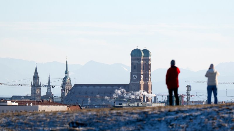 Ein Blick auf München | Bild: picture alliance/dpa | Sven Hoppe Ein Blick auf München