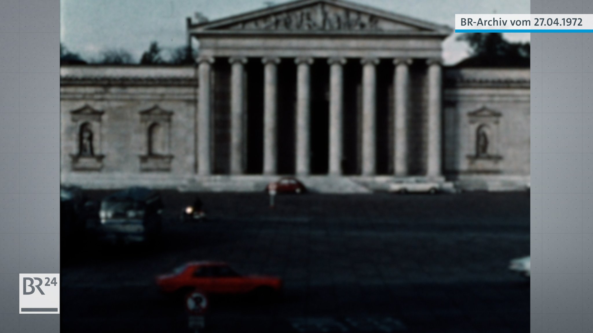 #BR24Zeitreise: Wiedereröffnung der Glyptothek in München 1972