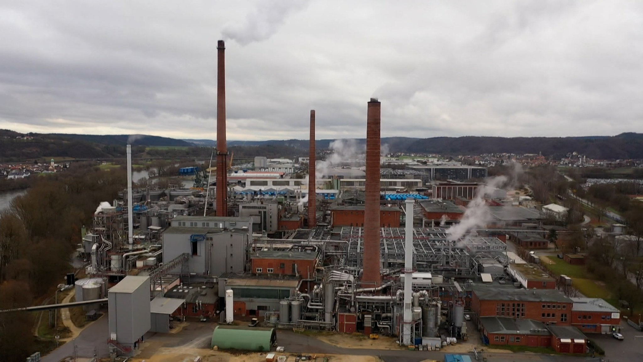 Werksgelände von Kelheim Fibres