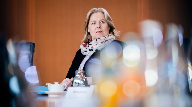 Archivbild: Arbeitsministerin Bas | Bild: picture alliance/dpa | Christoph Soeder Archivbild: Arbeitsministerin Bas