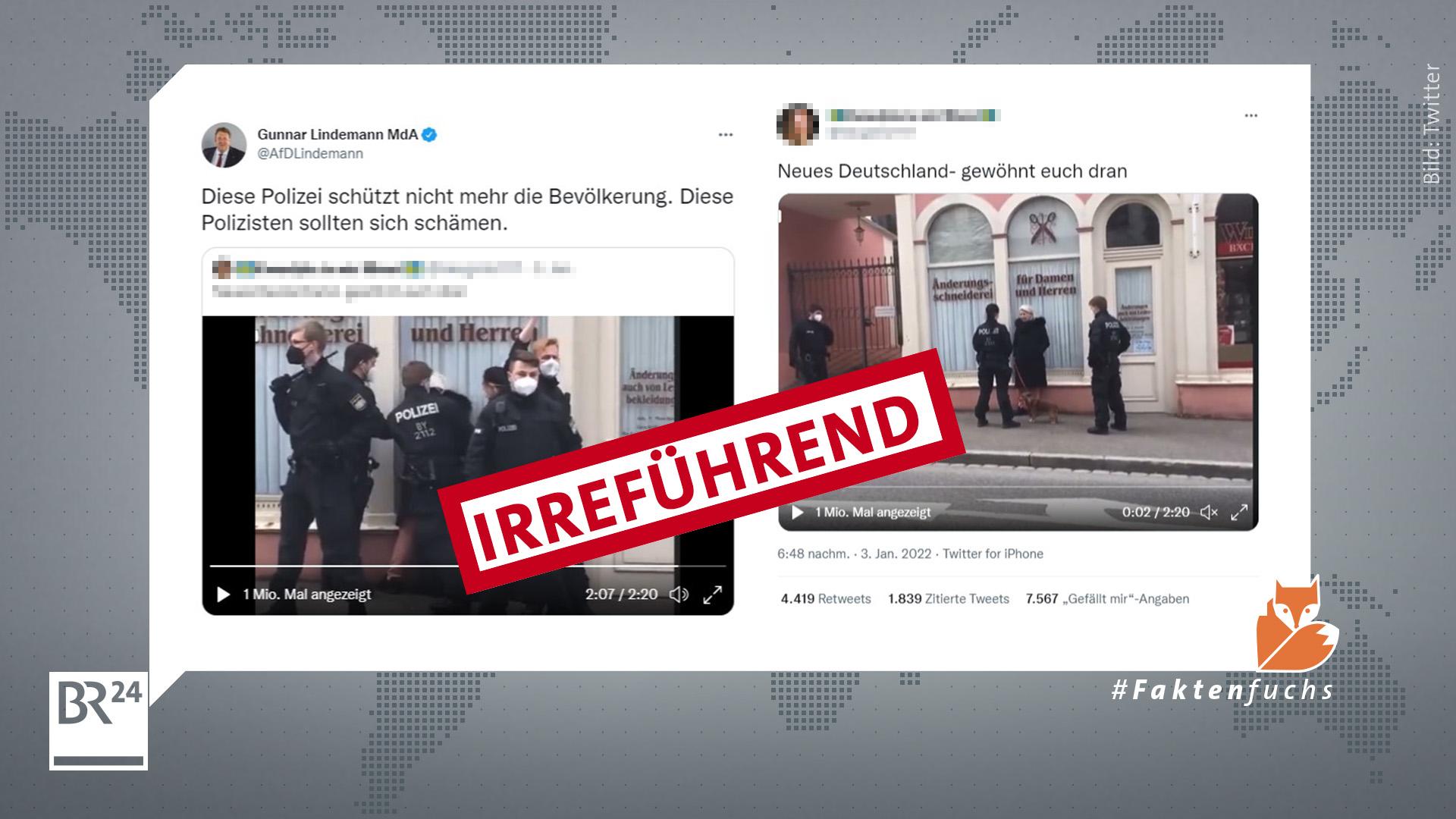 Image accompanying Die Polizei greift willkürlich eine Dame an