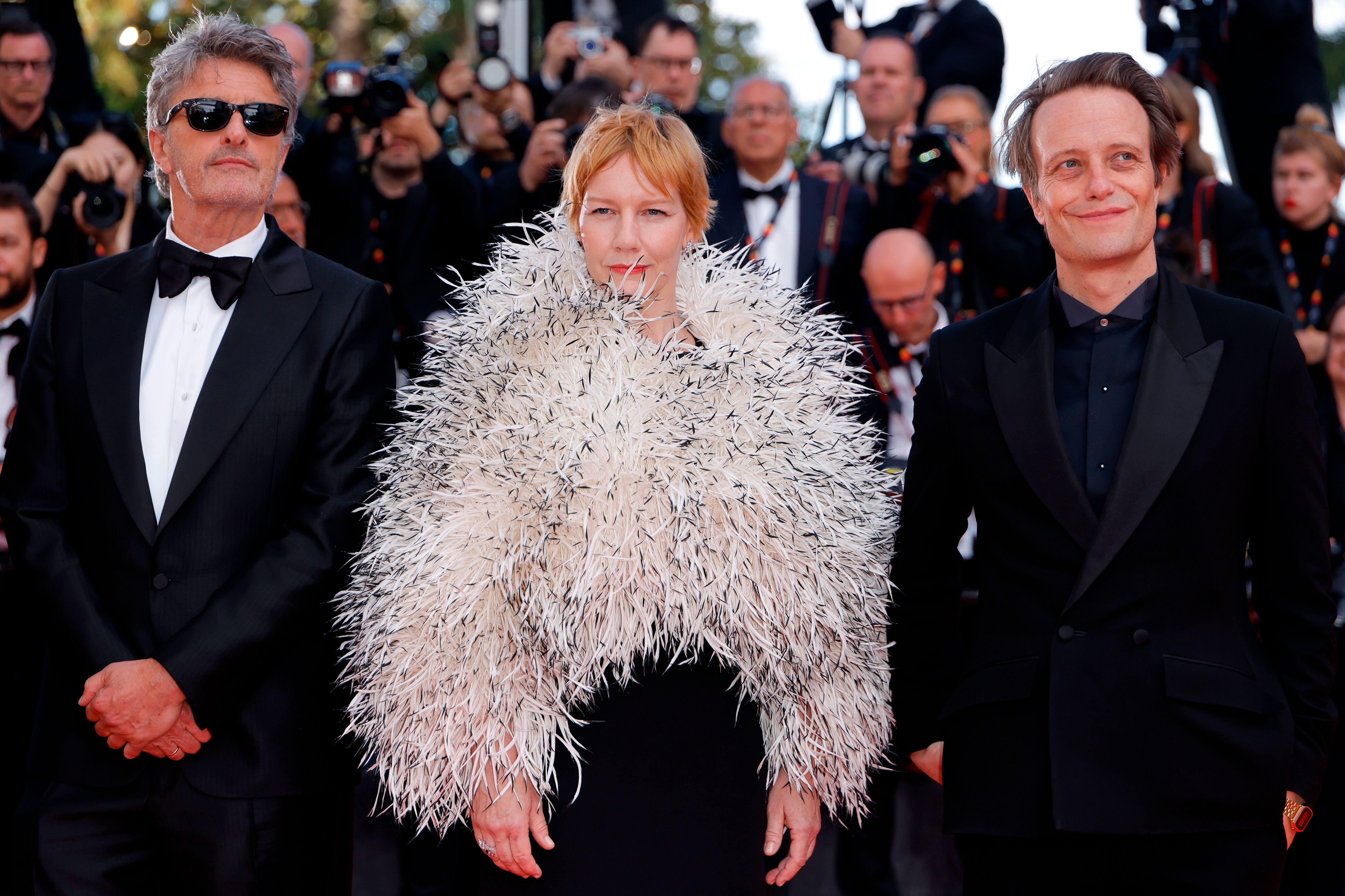 Sandra Hüller und August Diehl bei den Internationalen Filmfestspielen in Cannes.